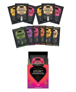 Kama Sutra Lick Me Sex to Go Kit – Travel Flavored Lubes & Oils
