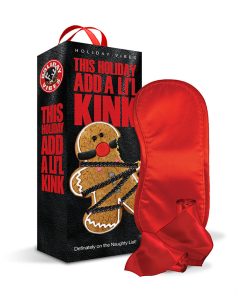 Naughty List Gift Add A Li'L Kink Blindfold Wrist & Ankle Sashes With Storage Bag