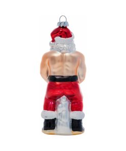 Alternative view of Cheeky Pornament Big Balls Claus