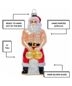 Cheeky Pornament Big Balls Claus
