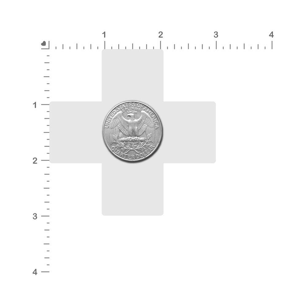 Pastease Plus X: Glow-In-The-Dark Neon Turquoise Cross Pasties Nipple Covers 6 Pastease Plus X: Glow-In-The-Dark Neon Turquoise Cross Pasties Nipple Covers - Image 6