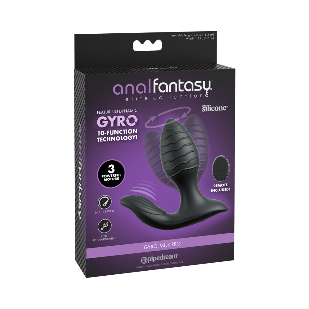 Anal Fantasy Elite Gyro-Milk Pro Black 1 Anal Fantasy Elite Gyro-Milk Pro Black