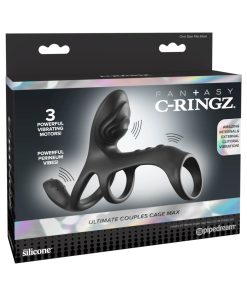 Fantasy C-Ringz Ultimate Couples Cage Max Black