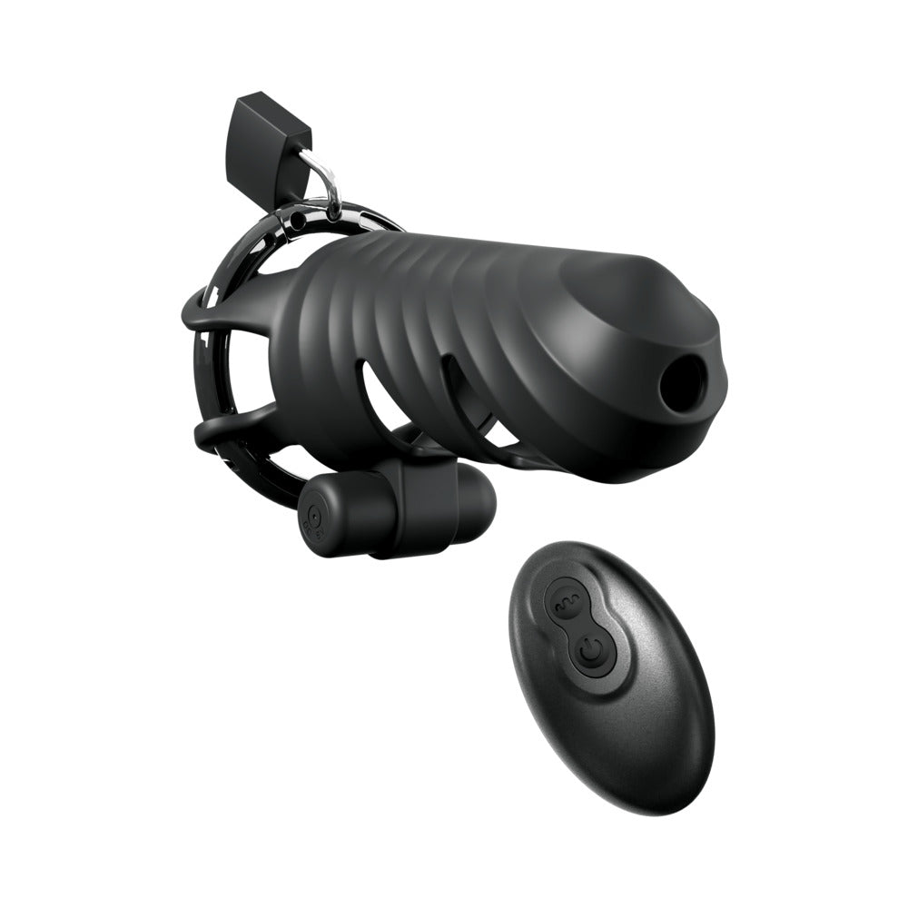 Fantasy C-Ringz Remote-Controlled Vibrating Cock Blocker Black 2 Fantasy C-Ringz Remote-Controlled Vibrating Cock Blocker Black - Image 2