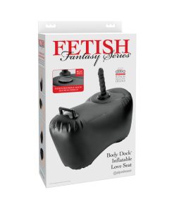 Fetish Fantasy Series Body Dock Inflatable Love Seat Black