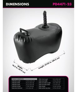 Fetish Fantasy Series Body Dock Inflatable Love Seat Black 13 Fetish Fantasy Series Body Dock Inflatable Love Seat Black