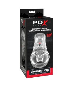 Pdx Elite Viewtube See-Thru Ez-Grip Clear