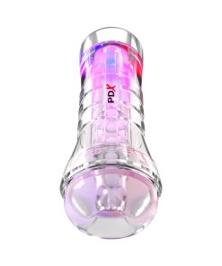 Alternative view of Pdx Elite Viewtube Xxl See Thru Ez-Grip Led Stroker Clear