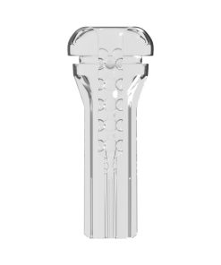 Pdx Elite Viewtube Xxl See Thru Ez-Grip Led Stroker Clear 12 Pdx Elite Viewtube Xxl See Thru Ez-Grip Led Stroker Clear