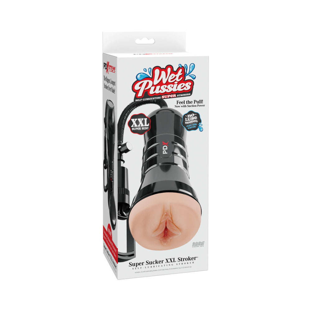 Pdx Extreme Wet Pussies Super Sucker Xxl Stroker Light 1 Pdx Extreme Wet Pussies Super Sucker Xxl Stroker Light