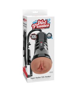 Pdx Extreme Wet Pussies Super Sucker Xxl Stroker Brown