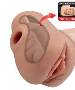 Pdx Plus Pussy Pounder Squeeze Stroker Brown 10 Pdx Plus Pussy Pounder Squeeze Stroker Brown