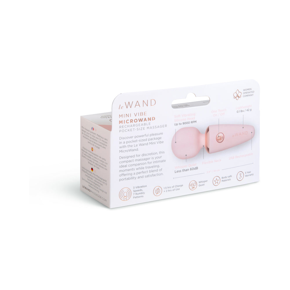 Le Wand Mini Micro Wand Rose Gold 7 Le Wand Mini Micro Wand Rose Gold - Image 7