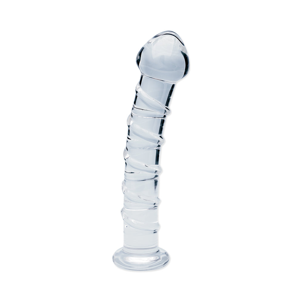 Clarity Seraphic Spiral Glass Dildo 2 Clarity Seraphic Spiral Glass Dildo - Image 2