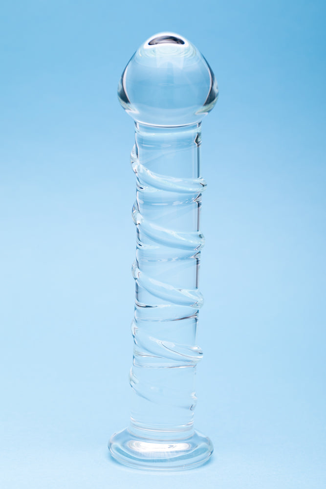 Clarity Seraphic Spiral Glass Dildo 3 Clarity Seraphic Spiral Glass Dildo - Image 3