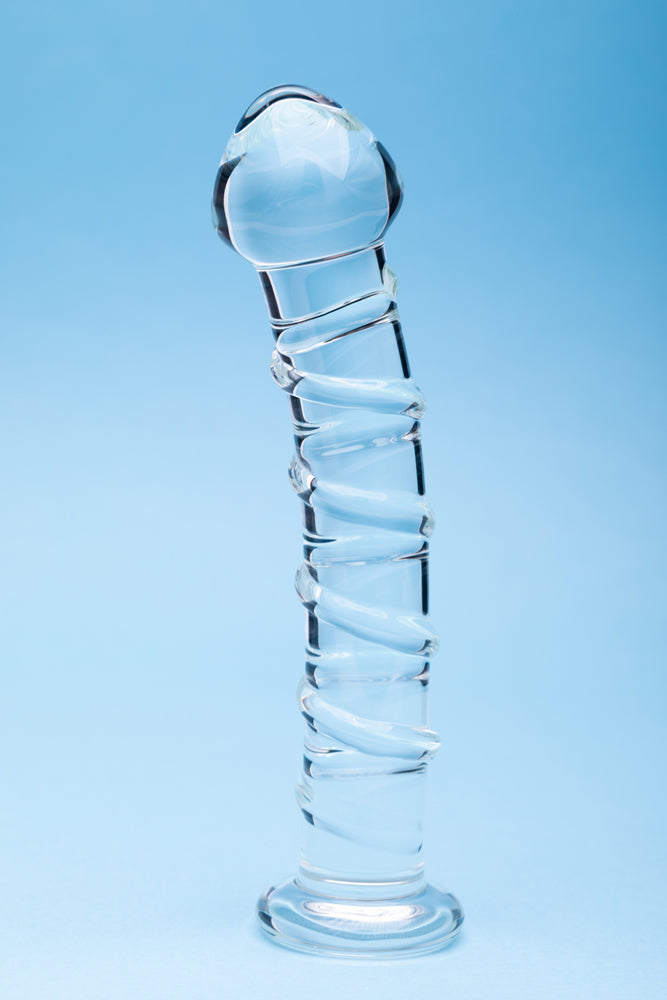 Clarity Seraphic Spiral Glass Dildo 4 Clarity Seraphic Spiral Glass Dildo - Image 4