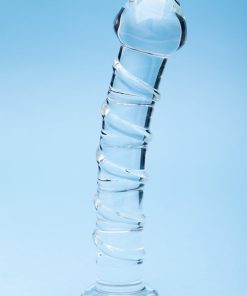 Clarity Seraphic Spiral Glass Dildo 14 Clarity Seraphic Spiral Glass Dildo