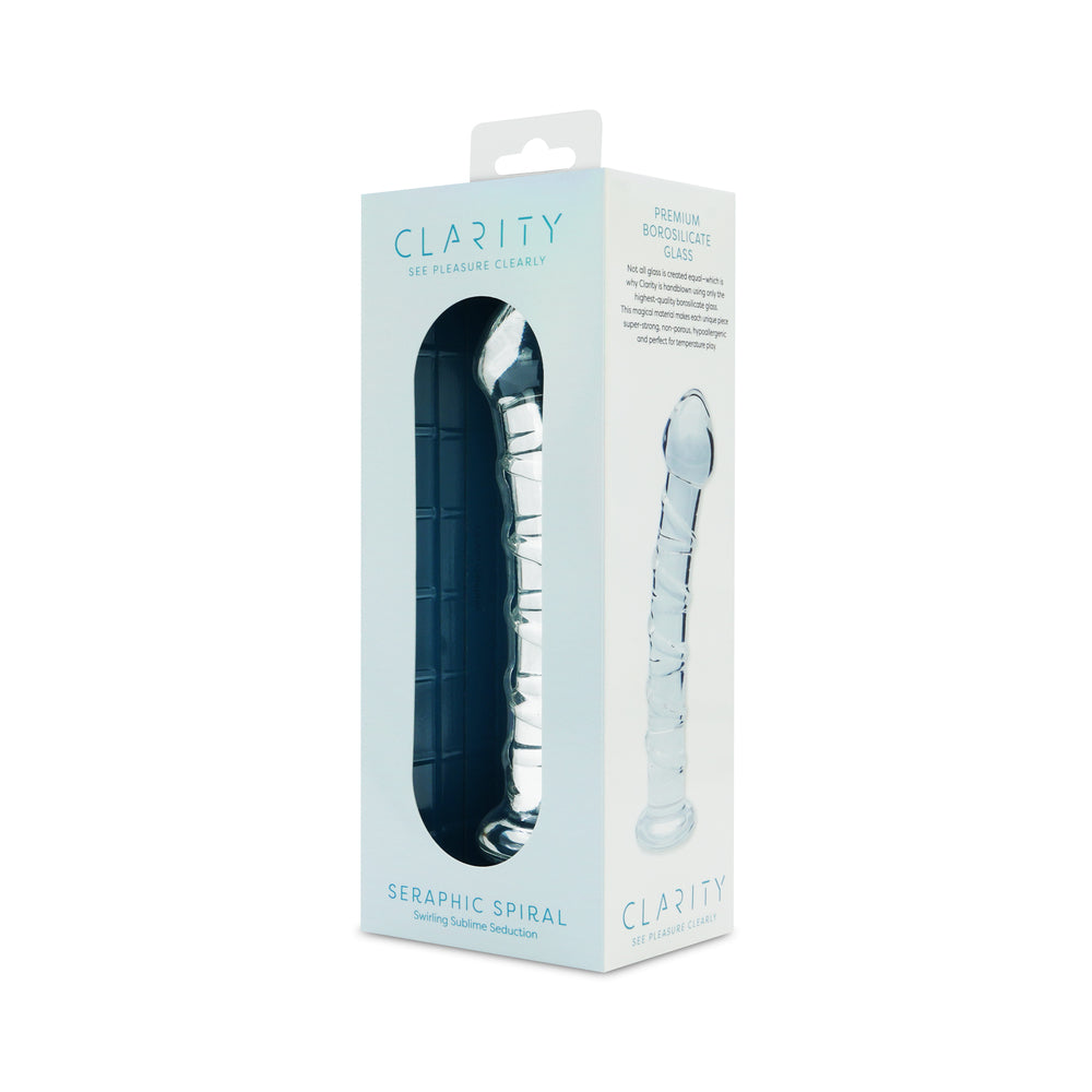 Clarity Seraphic Spiral Glass Dildo 7 Clarity Seraphic Spiral Glass Dildo - Image 7