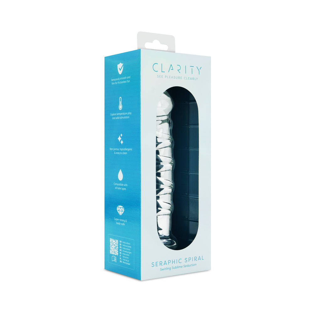 Clarity Seraphic Spiral Glass Dildo 8 Clarity Seraphic Spiral Glass Dildo - Image 8