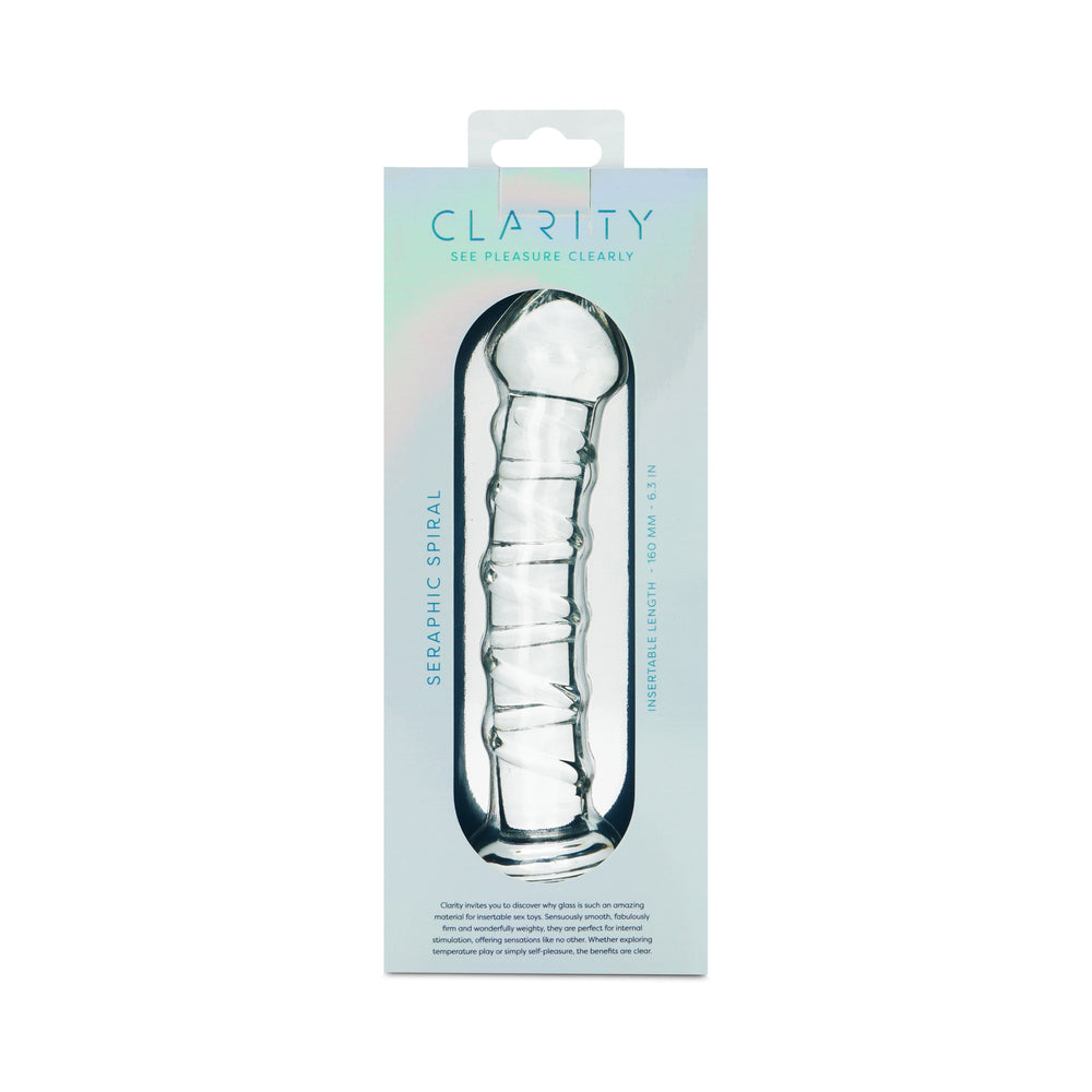 Clarity Seraphic Spiral Glass Dildo 9 Clarity Seraphic Spiral Glass Dildo - Image 9