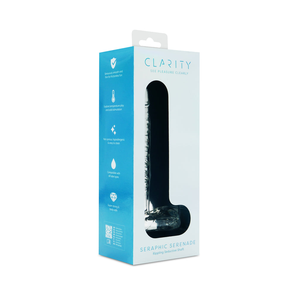 Clarity Seraphic Serenade Glass Dildo 8 Clarity Seraphic Serenade Glass Dildo - Image 8