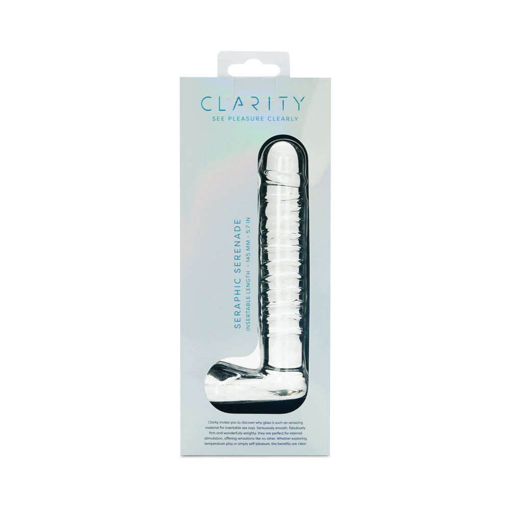 Clarity Seraphic Serenade Glass Dildo 9 Clarity Seraphic Serenade Glass Dildo - Image 9
