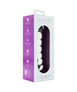 Clarity Celestial Orb Glass Dildo