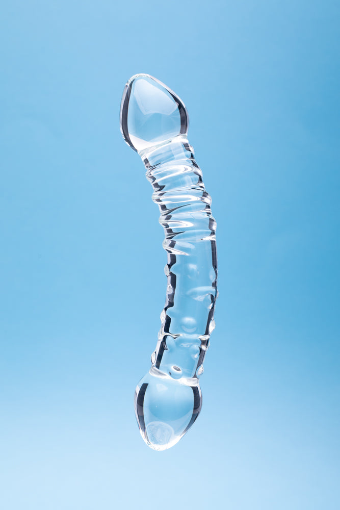 Clarity Celestial Bliss Glass Dildo 3 Clarity Celestial Bliss Glass Dildo - Image 3