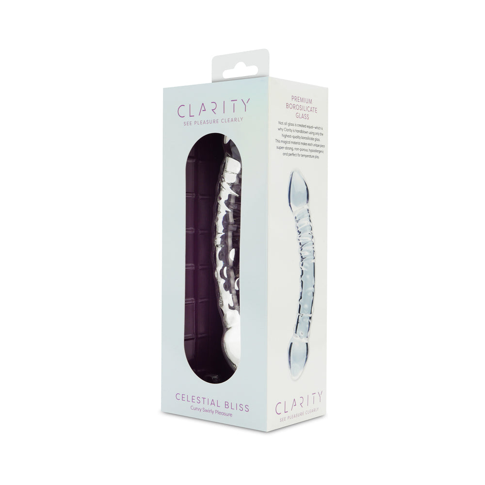 Clarity Celestial Bliss Glass Dildo 7 Clarity Celestial Bliss Glass Dildo - Image 7