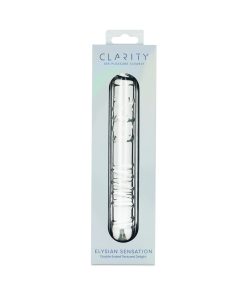 Clarity Elysian Sensation Glass Dildo