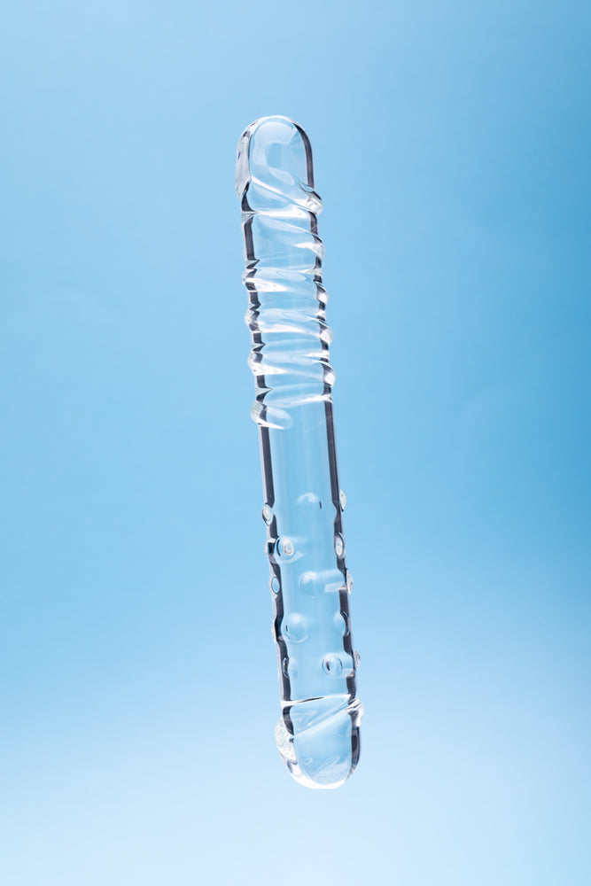 Clarity Elysian Sensation Glass Dildo 3 Clarity Elysian Sensation Glass Dildo - Image 3