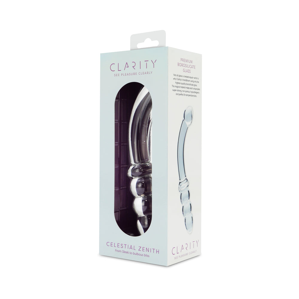 Clarity Celestial Zenith Glass Dildo 6 Clarity Celestial Zenith Glass Dildo - Image 6