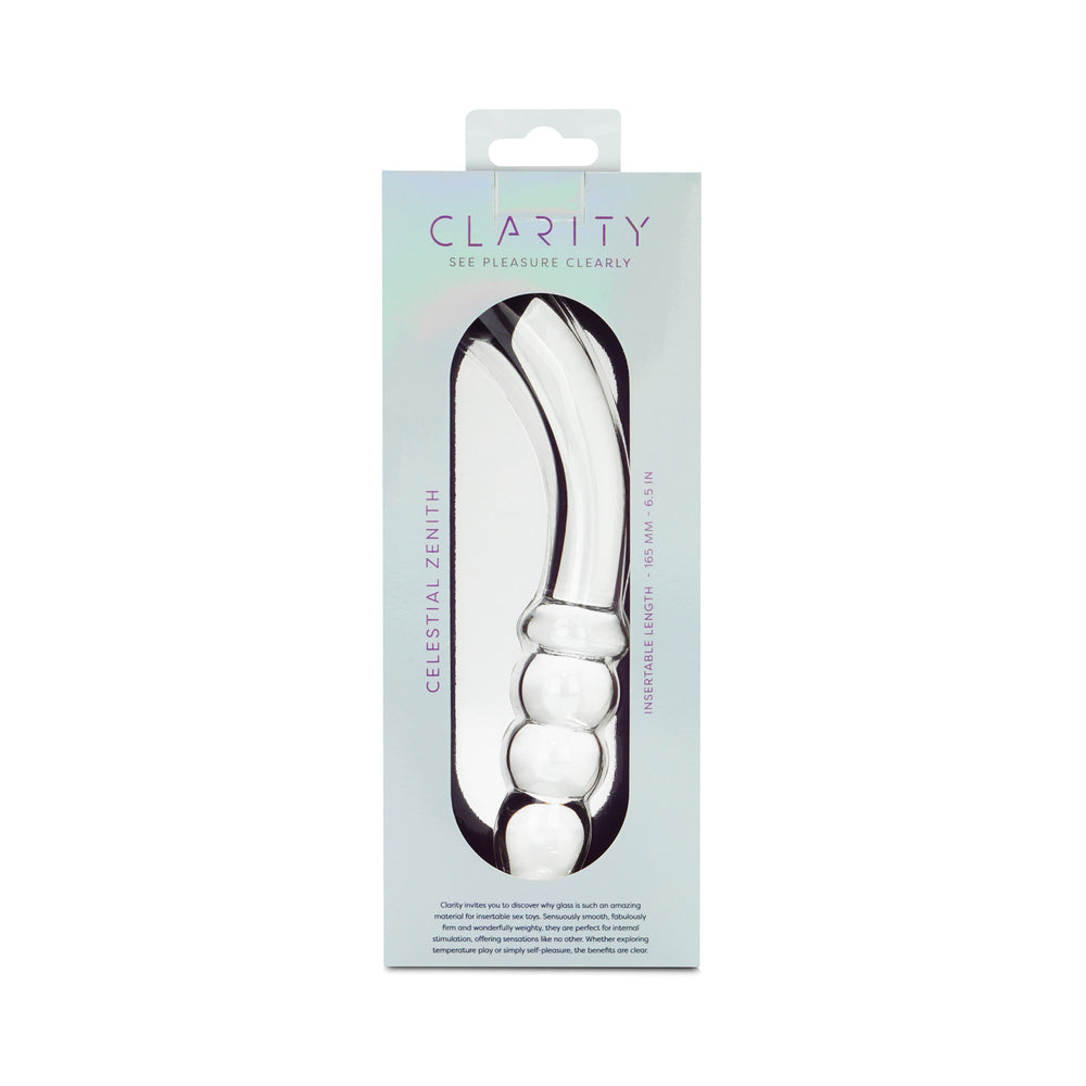 Clarity Celestial Zenith Glass Dildo 8 Clarity Celestial Zenith Glass Dildo - Image 8