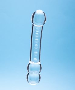 Clarity Celestial Ridge Glass Dildo 11 Clarity Celestial Ridge Glass Dildo