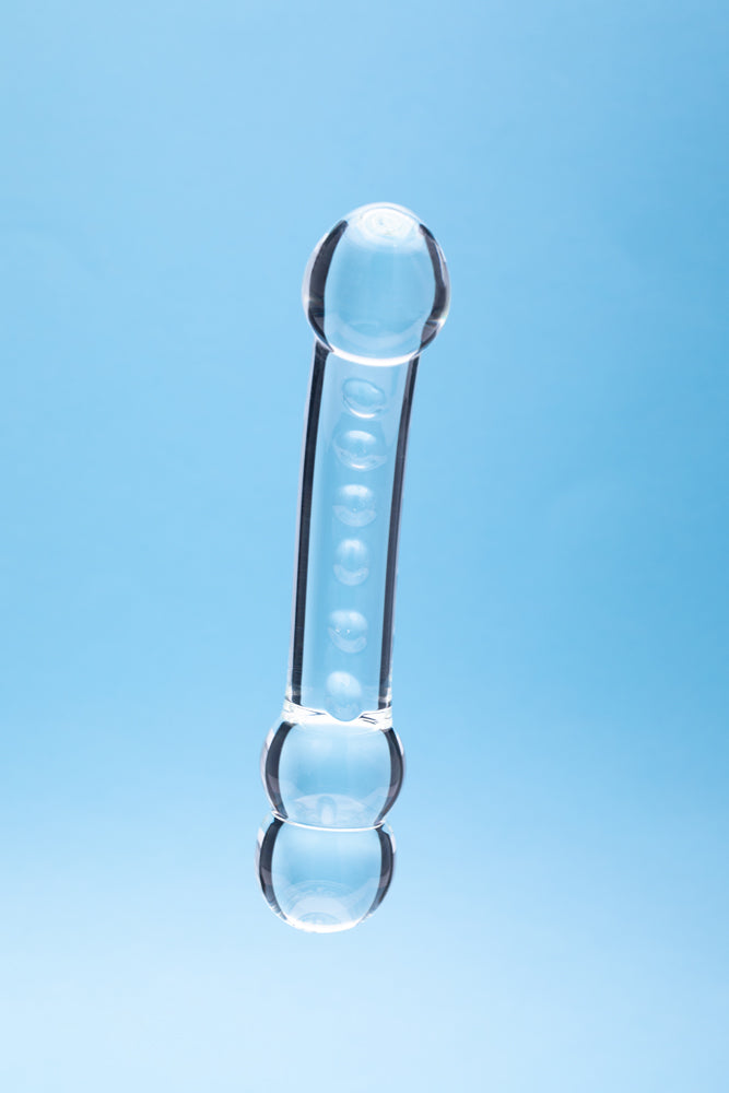 Clarity Celestial Ridge Glass Dildo 4 Clarity Celestial Ridge Glass Dildo - Image 4