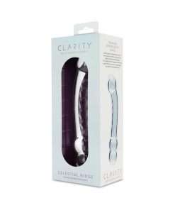 Clarity Celestial Ridge Glass Dildo 13 Clarity Celestial Ridge Glass Dildo