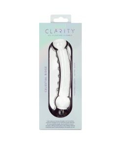 Clarity Celestial Ridge Glass Dildo 15 Clarity Celestial Ridge Glass Dildo
