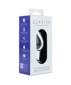 Clarity Utopian Bud Glass Plug 10 Clarity Utopian Bud Glass Plug