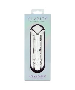 Clarity Hera'S Caress Glass Dildo