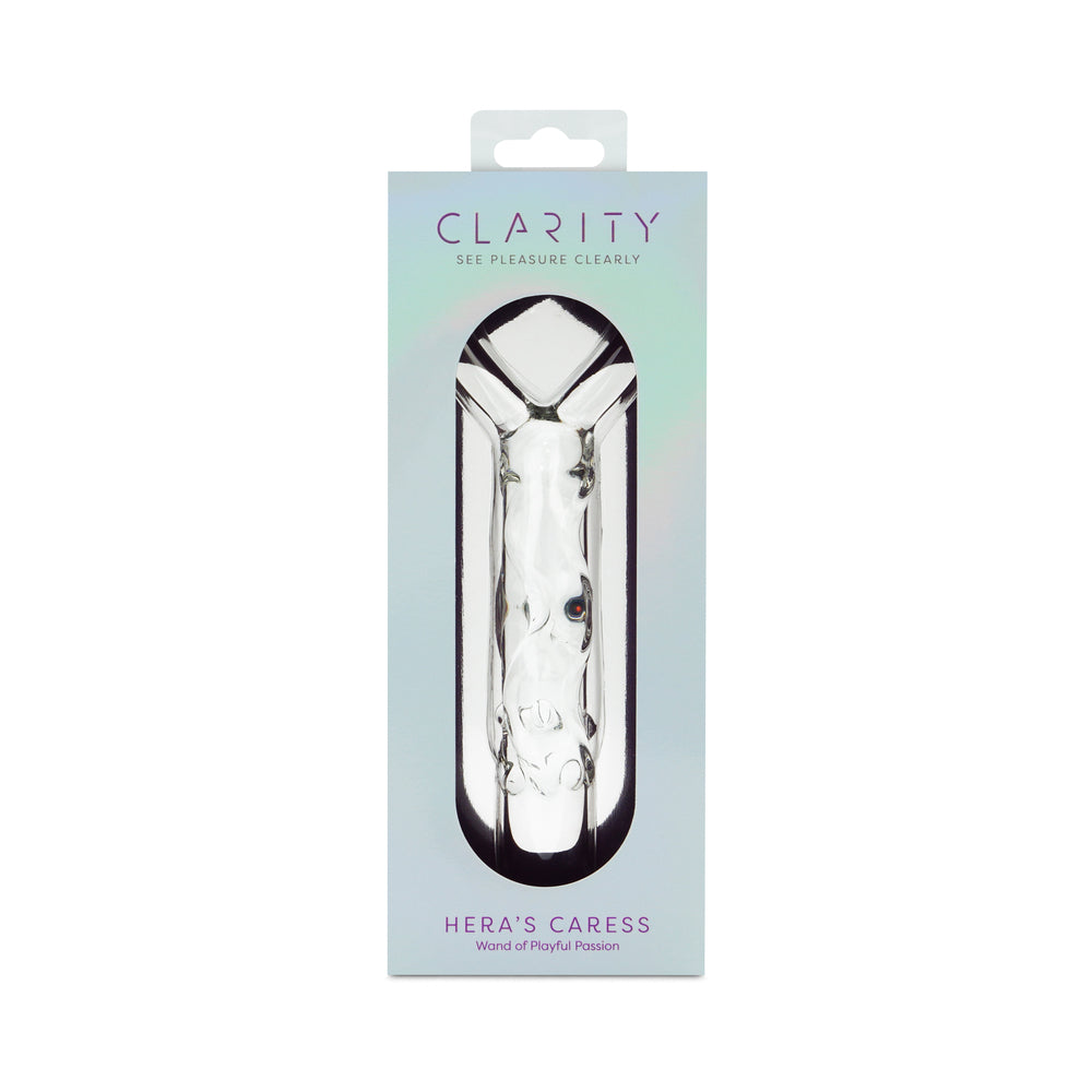 Clarity Hera'S Caress Glass Dildo 1 Clarity Hera'S Caress Glass Dildo