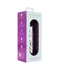 Clarity Hera'S Caress Glass Dildo 12 Clarity Hera'S Caress Glass Dildo