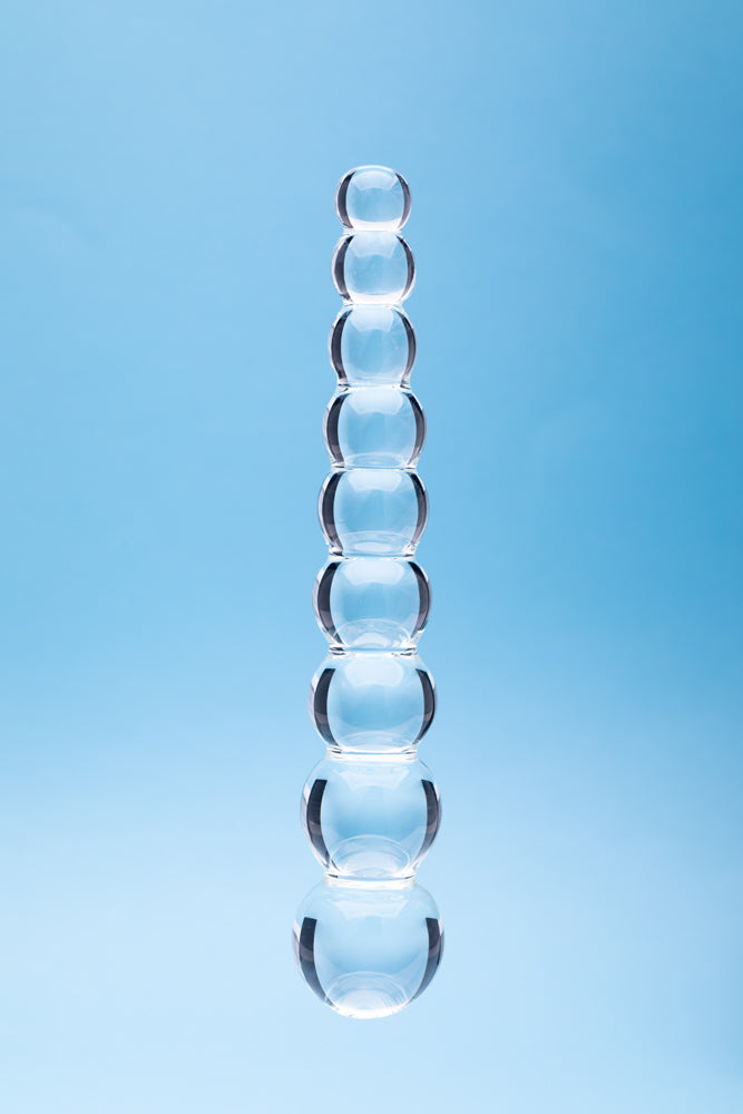 Clarity Elysian Pearls Glass Dildo 3 Clarity Elysian Pearls Glass Dildo - Image 3