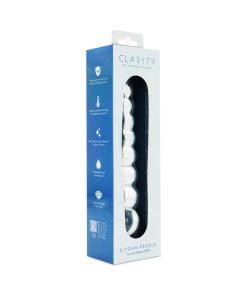 Clarity Elysian Pearls Glass Dildo 10 Clarity Elysian Pearls Glass Dildo