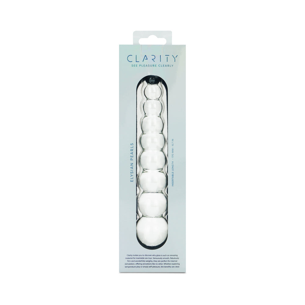 Clarity Elysian Pearls Glass Dildo 6 Clarity Elysian Pearls Glass Dildo - Image 6