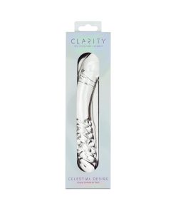 Clarity Celestial Desire Glass Dildo