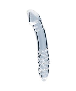 Alternative view of Clarity Celestial Desire Glass Dildo