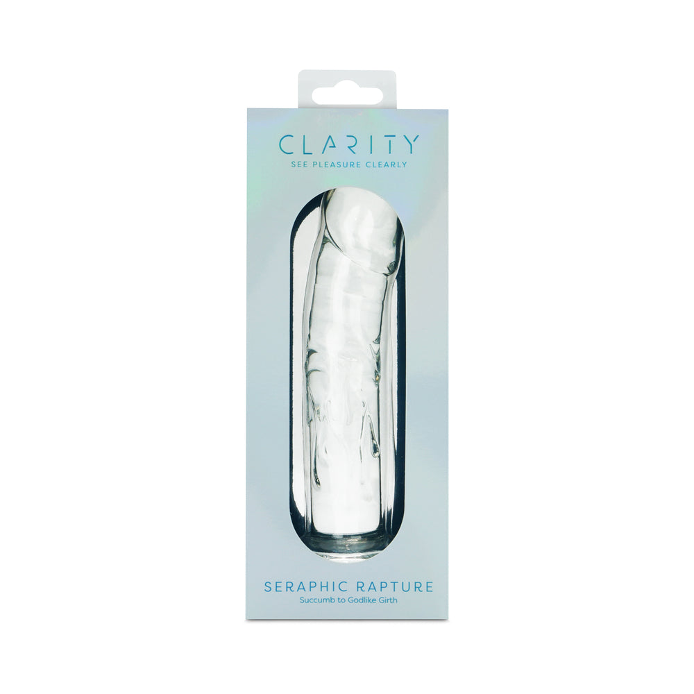 Clarity Seraphic Rapture Glass Dildo 1 Clarity Seraphic Rapture Glass Dildo
