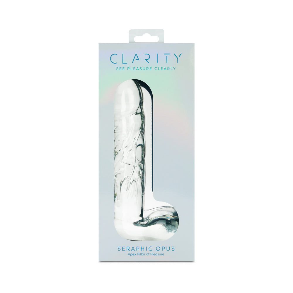 Clarity Seraphic Opus Glass Dildo 1 Clarity Seraphic Opus Glass Dildo