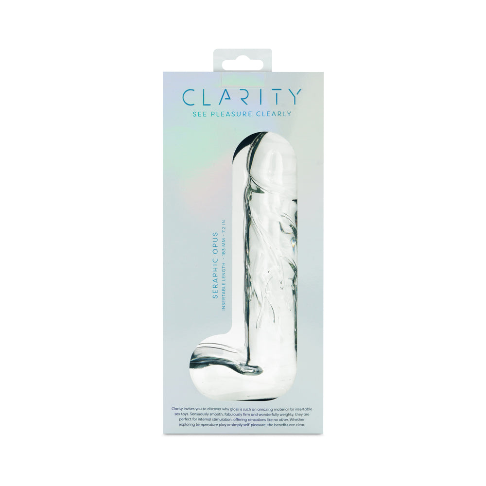 Clarity Seraphic Opus Glass Dildo 9 Clarity Seraphic Opus Glass Dildo - Image 9
