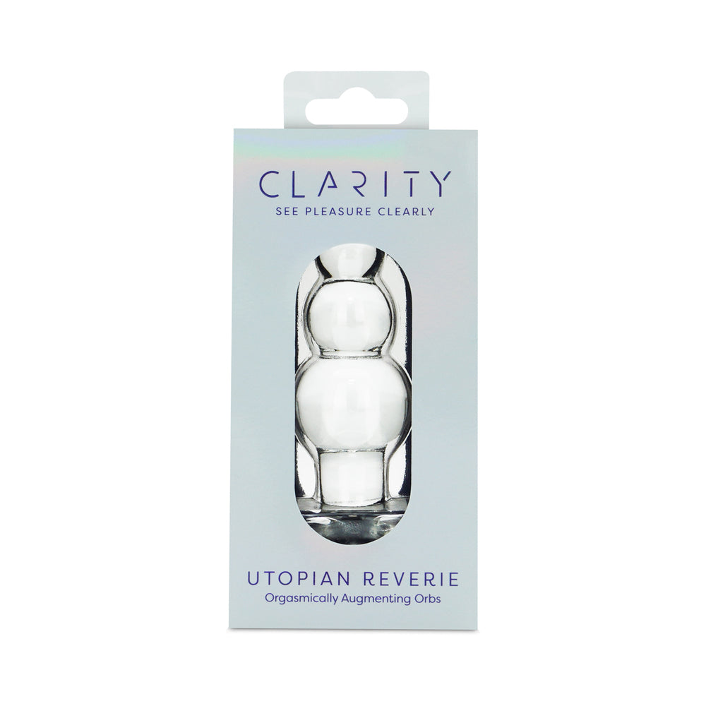 Clarity Utopian Reverie Glass Dildo 1 Clarity Utopian Reverie Glass Dildo
